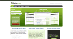 Desktop Screenshot of jtracker.com